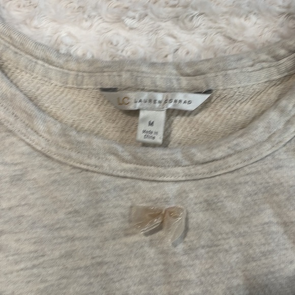M Lauren Conrad sweater. 3/4 length sleeves. Cute ribbon bows on the front. - Picture 2 of 4